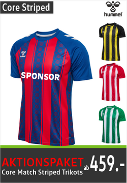 Hummel Core XK Striped Fussballtrikots