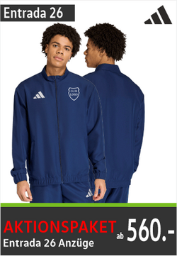 Adidas Entrada 26 Anzüge